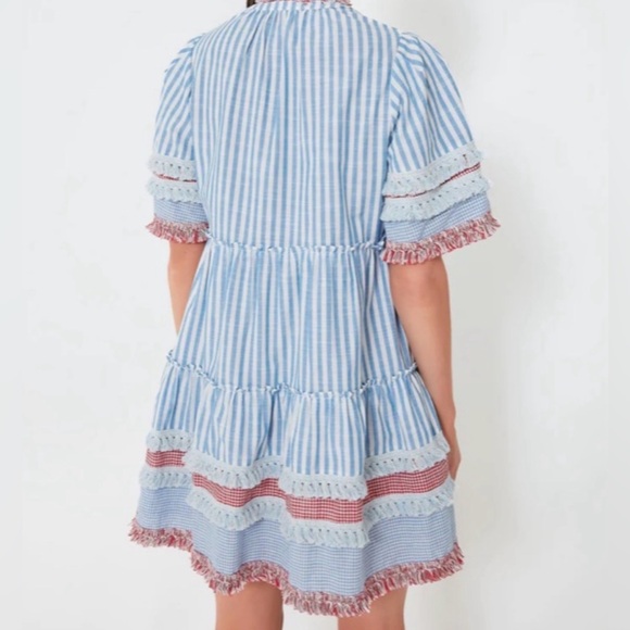NWT TUCKERNUCK  Savannah Stripe Crawford Dress Size M - Picture 3 of 11